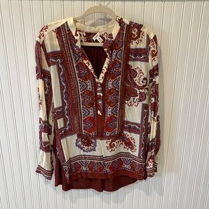 EUC womens Anthropologie Blouse TINY M